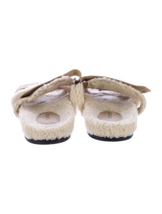 Hermès Chypre Suede Slides