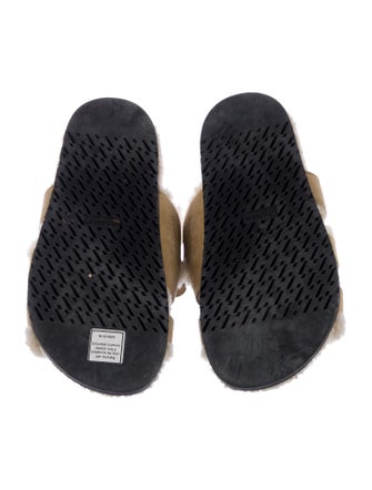 Hermès Chypre Suede Slides