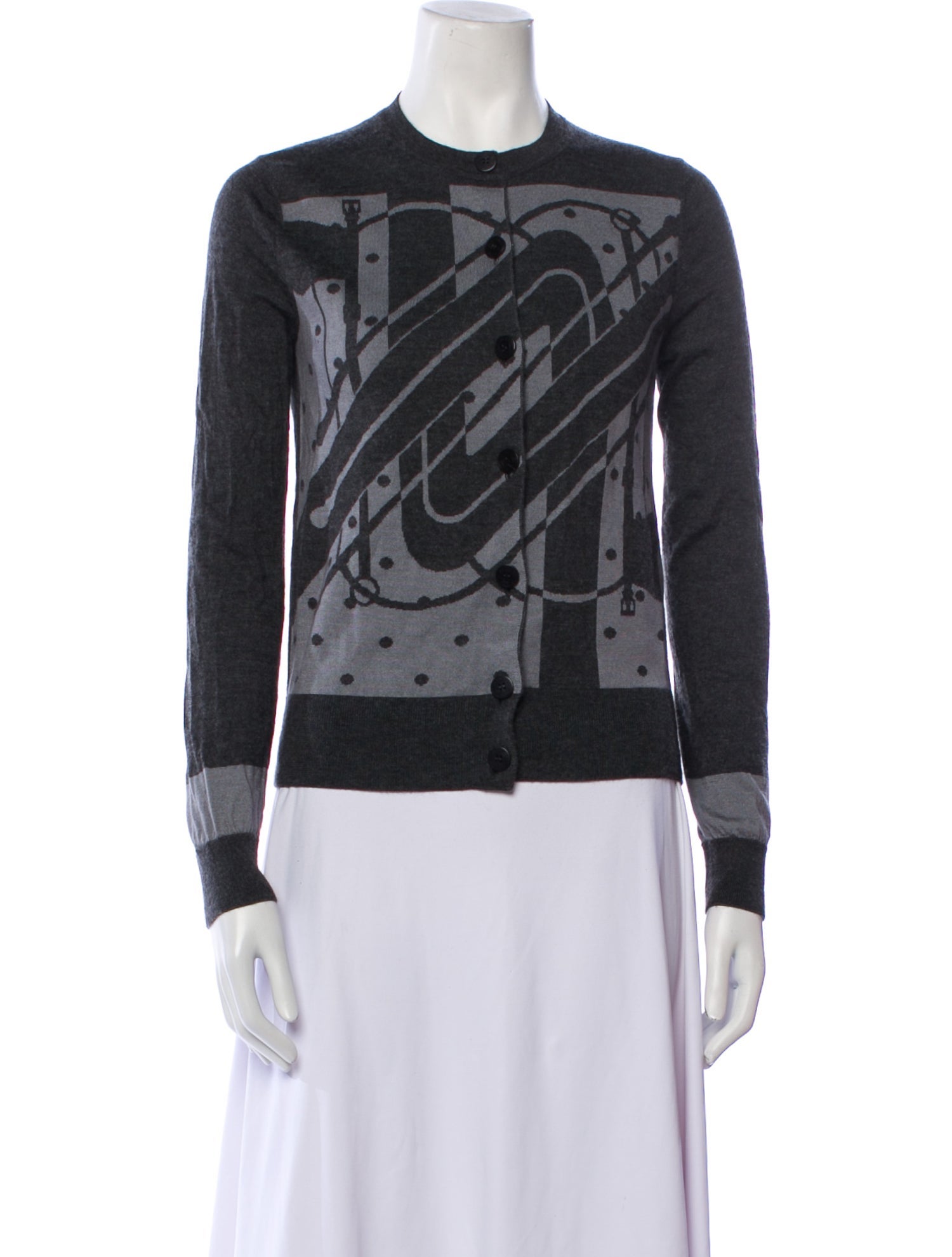 Hermès Silk Printed Sweater