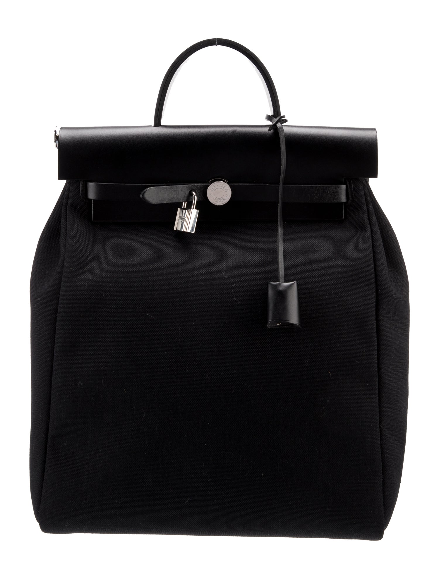 Hermès Toile Militaire & Vache Hunter Herbag a Dos Zip Backpack