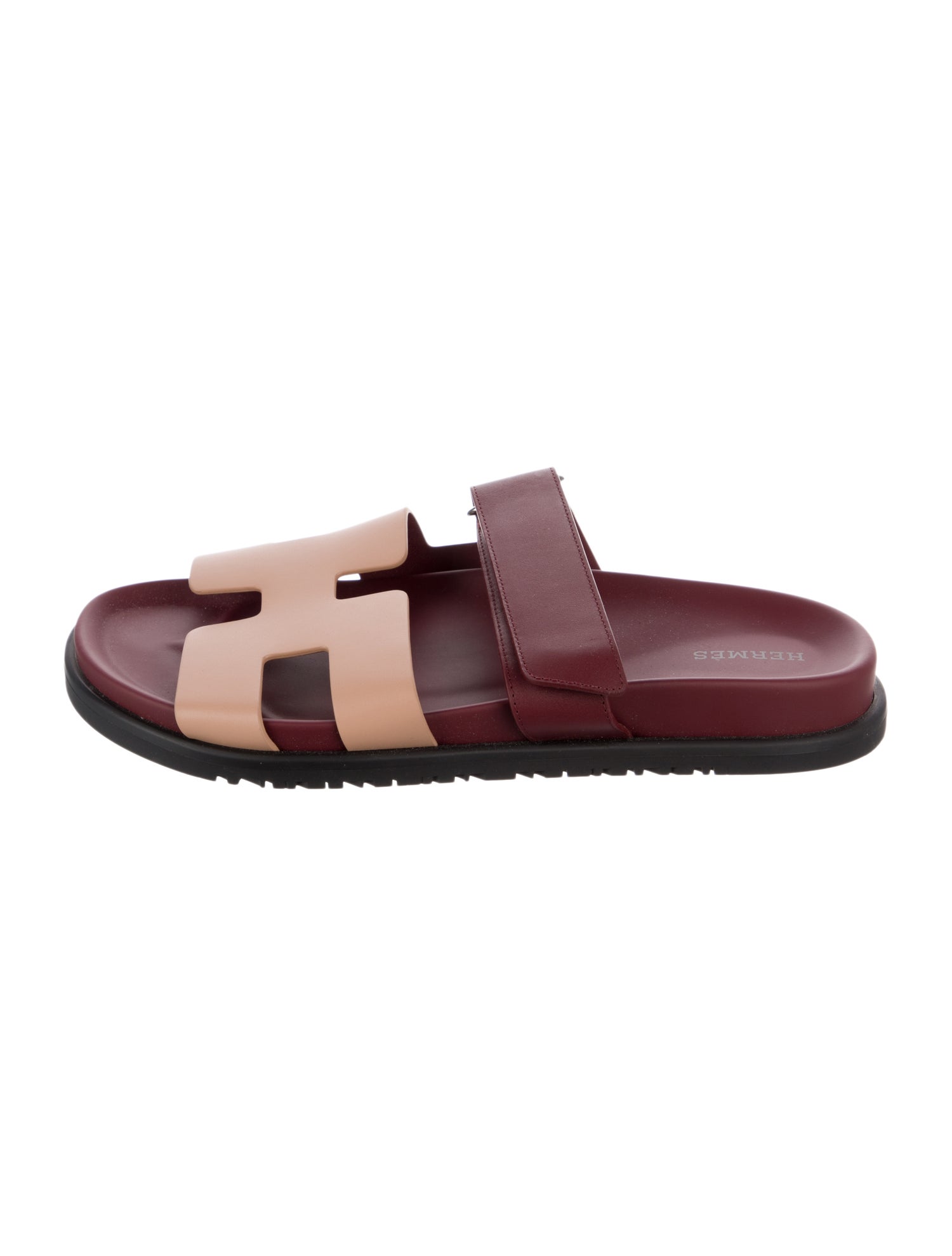 Hermès Chypre Leather Sandals