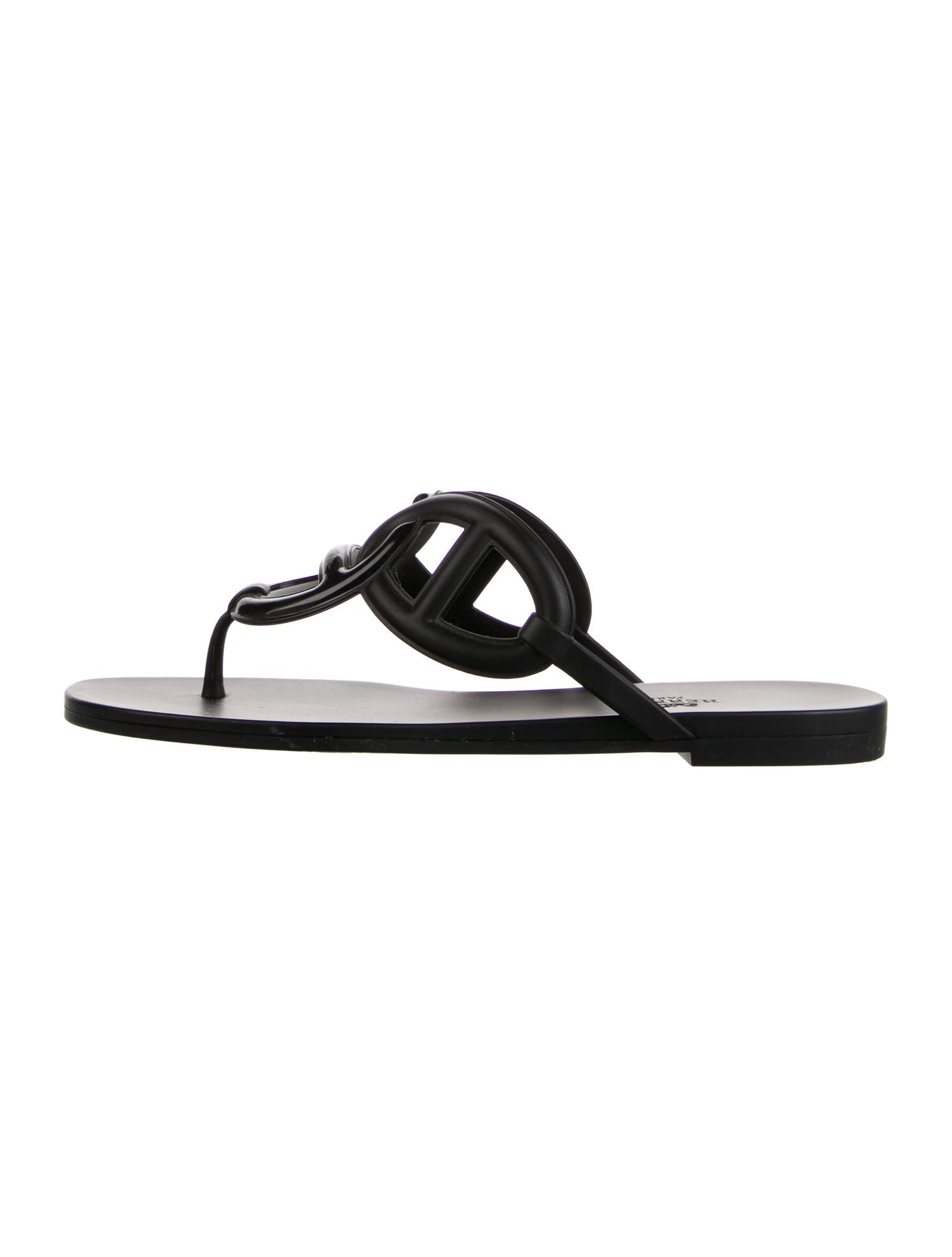 Hermès Egerie Chaîne d'Ancre Insignia Slingback Sandals