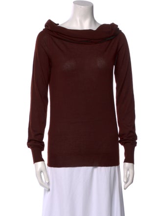 Hermès Cashmere Cowl Neck Sweater