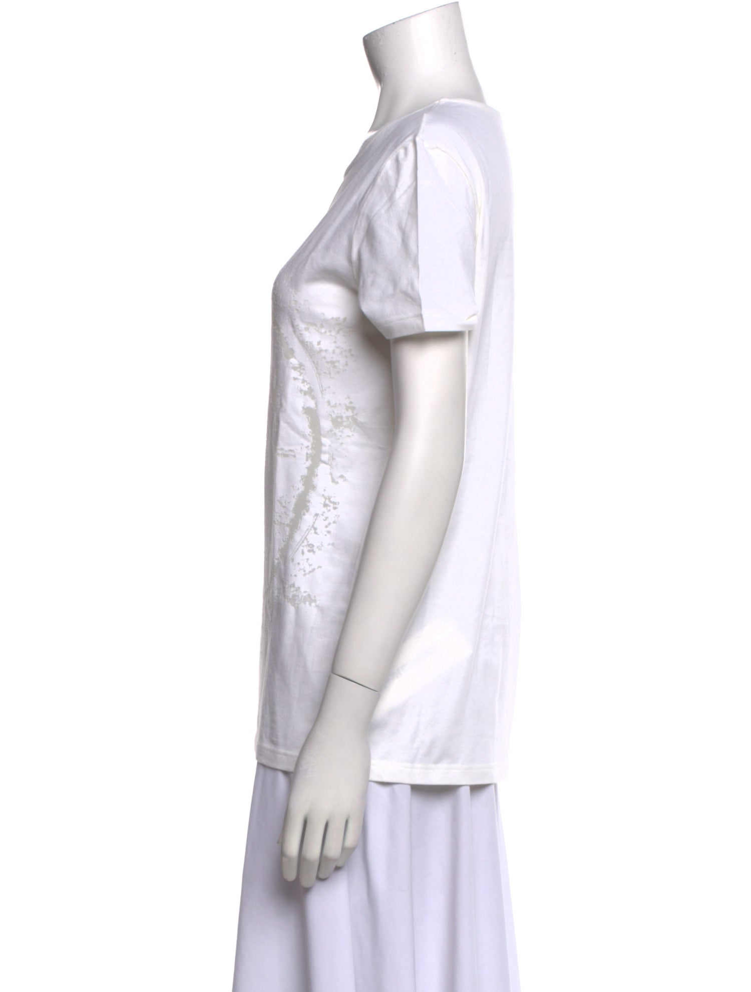 Hermès Scoop Neck Short Sleeve T-Shirt