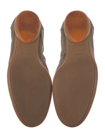 Hermès Carina Leather Ballet Flats