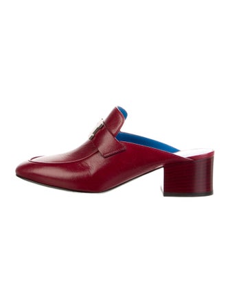 Hermès Paradis Leather Mules