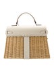Hermès Osier Wicker and Swift Picnic Kelly 35