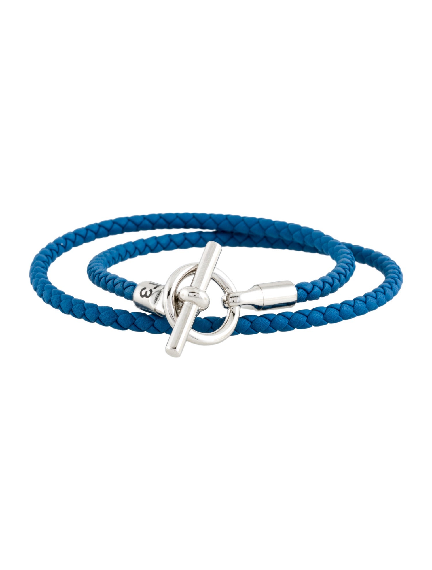 Hermès Leather Glenan Double Tour Wrap Bracelet