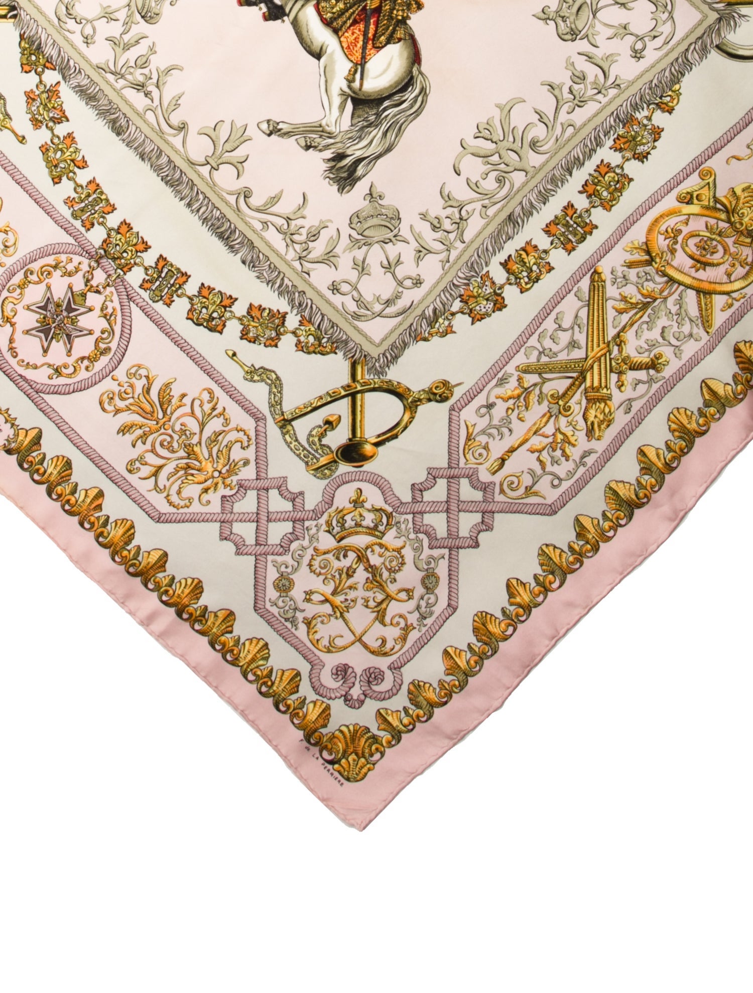 Hermès Lvdovicvs Magnvs Silk Scarf