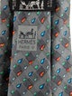 Hermès Patterned Silk Tie