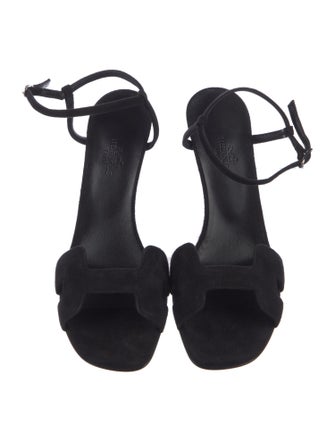 Hermès Heden 80 H Logo Sandals