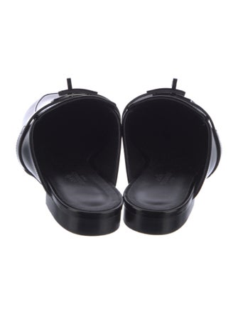 Hermès Oz Leather Mules