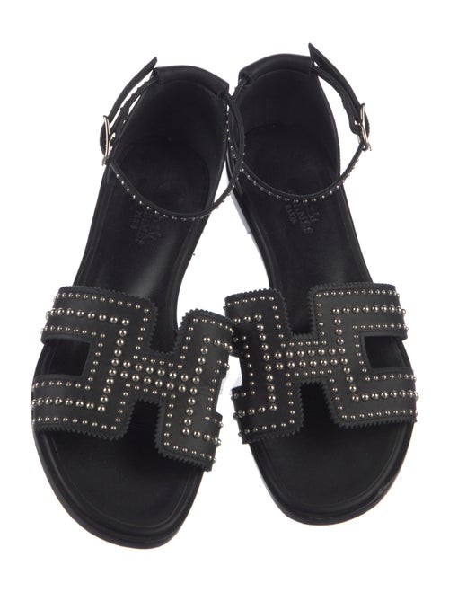 Hermès Santorini Leather Sandals