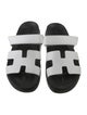 Hermès Chypre Leather Slides