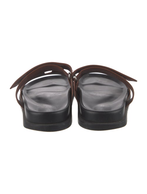Hermès Chypre Leather Slides