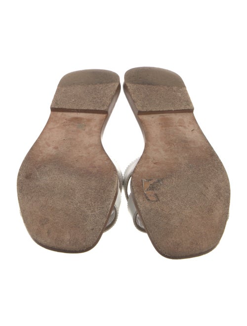 Hermès Oran Leather Slides
