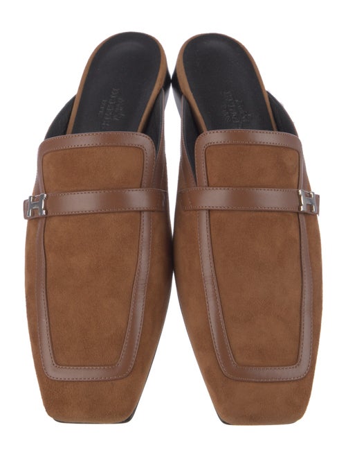 Hermès Groupie H Logo Mules