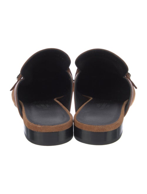 Hermès Groupie H Logo Mules