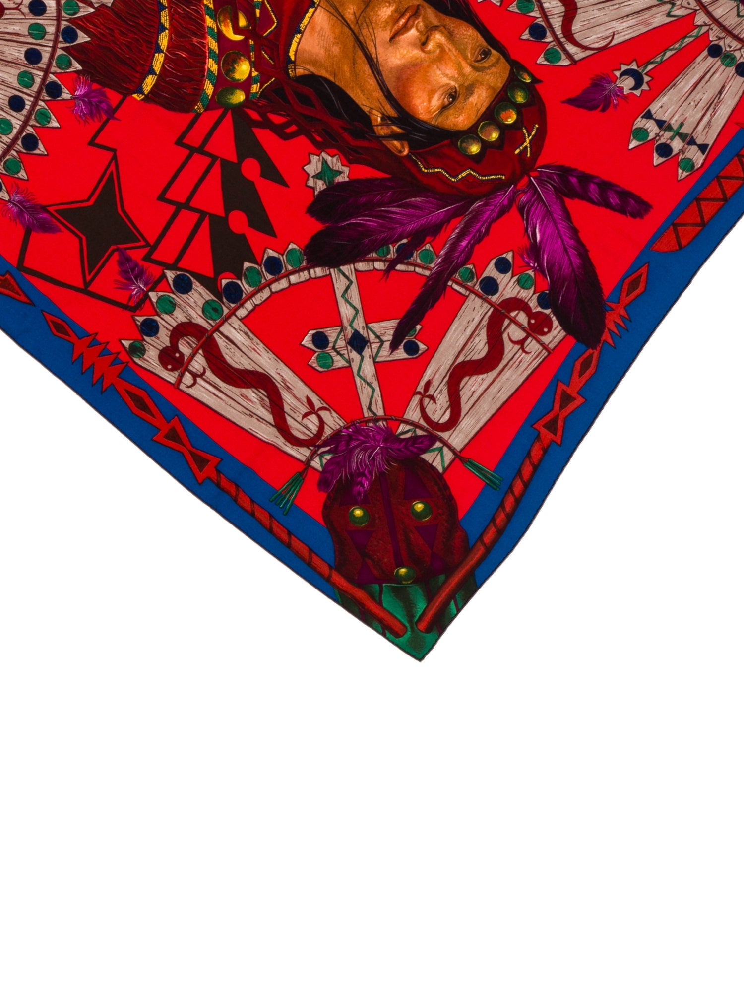 Hermès Cosmogonie Apache Cashmere Shawl