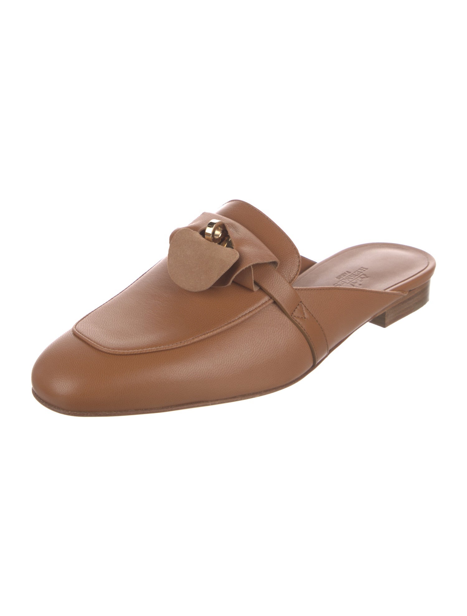 Hermès Oz Leather Mules w/ Tags