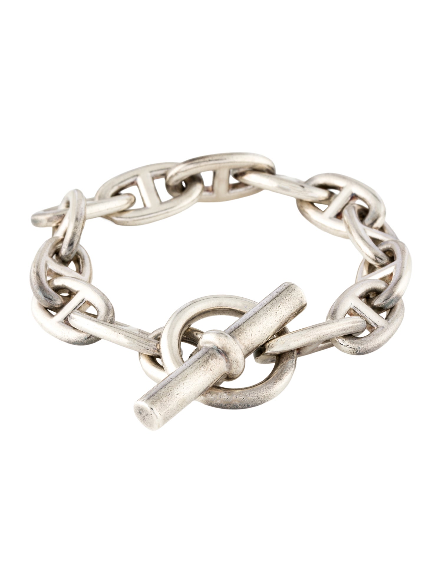 Hermès Chaine d'Ancre Large Model Link Bracelet