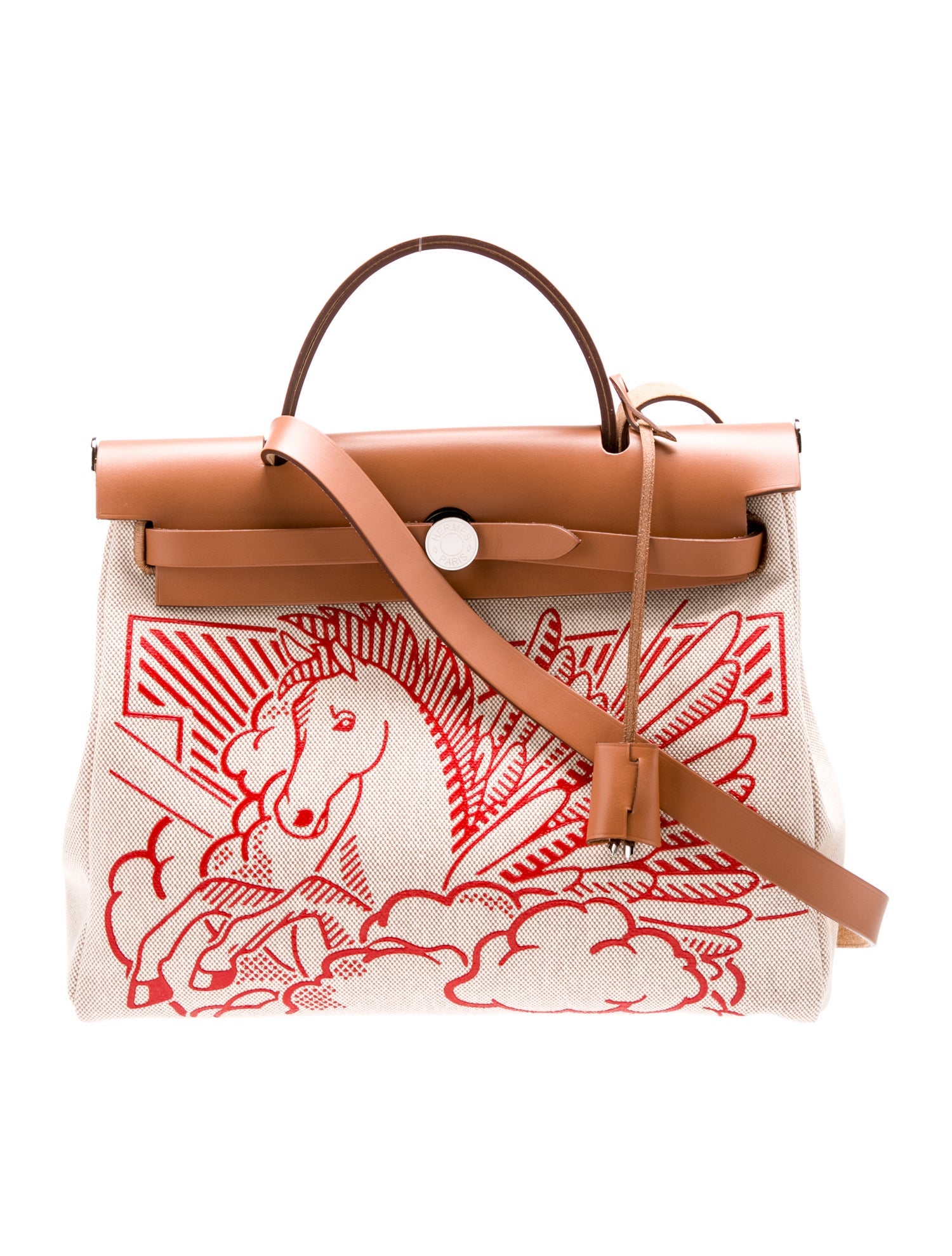 Hermès Toile H Pegase Pop Herbag Zip 31