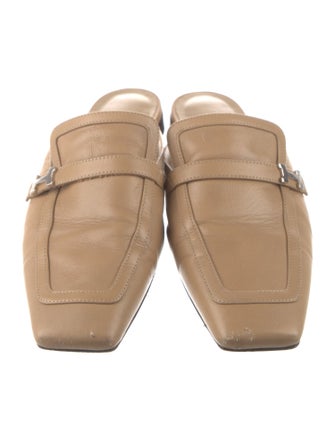 Hermès Groupie H Logo Mules