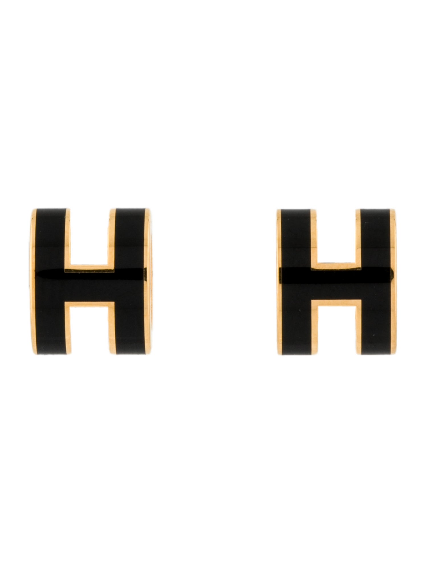 Hermès Mini Pop H Stud Earrings