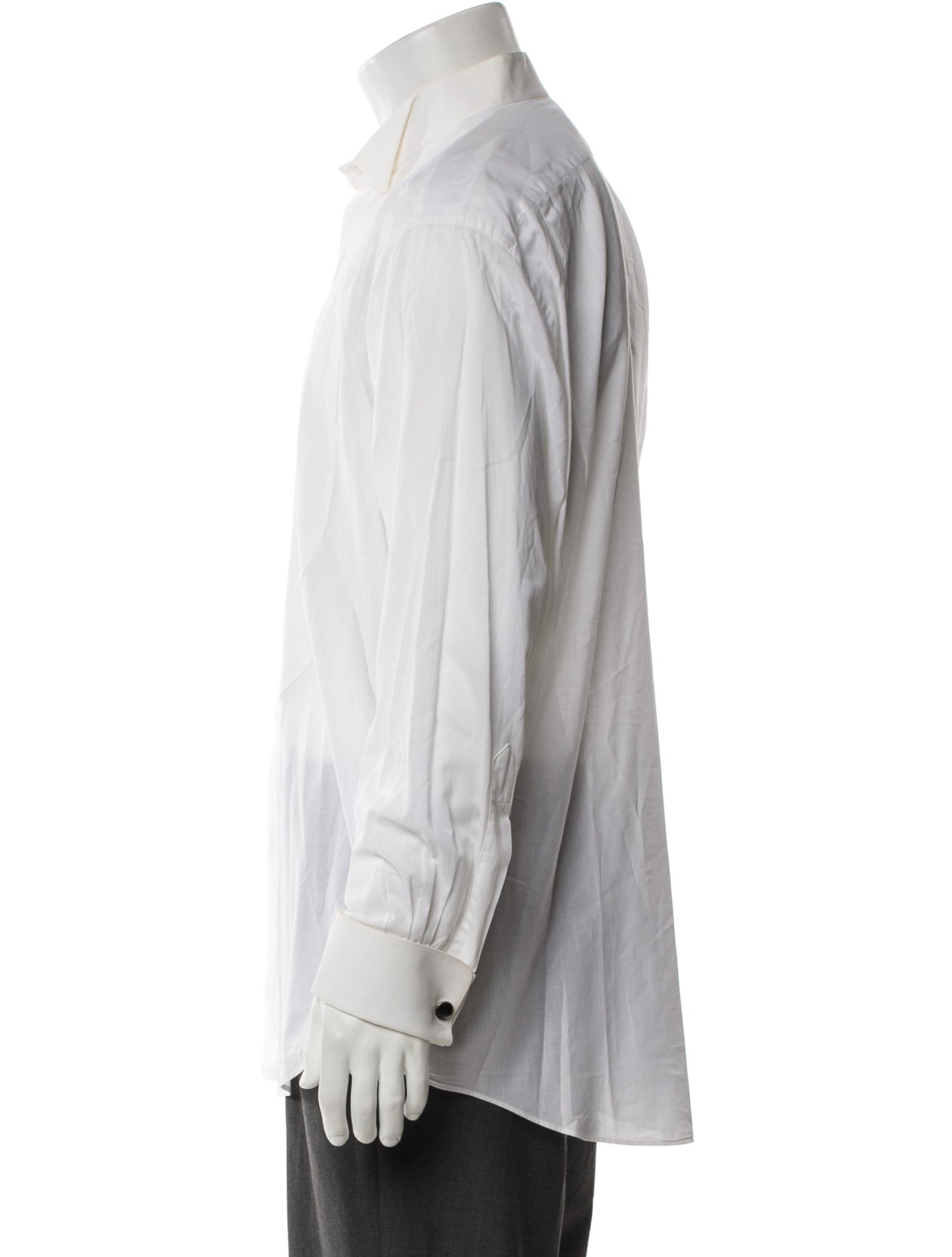 Hermès Long Sleeve Tuxedo Shirt