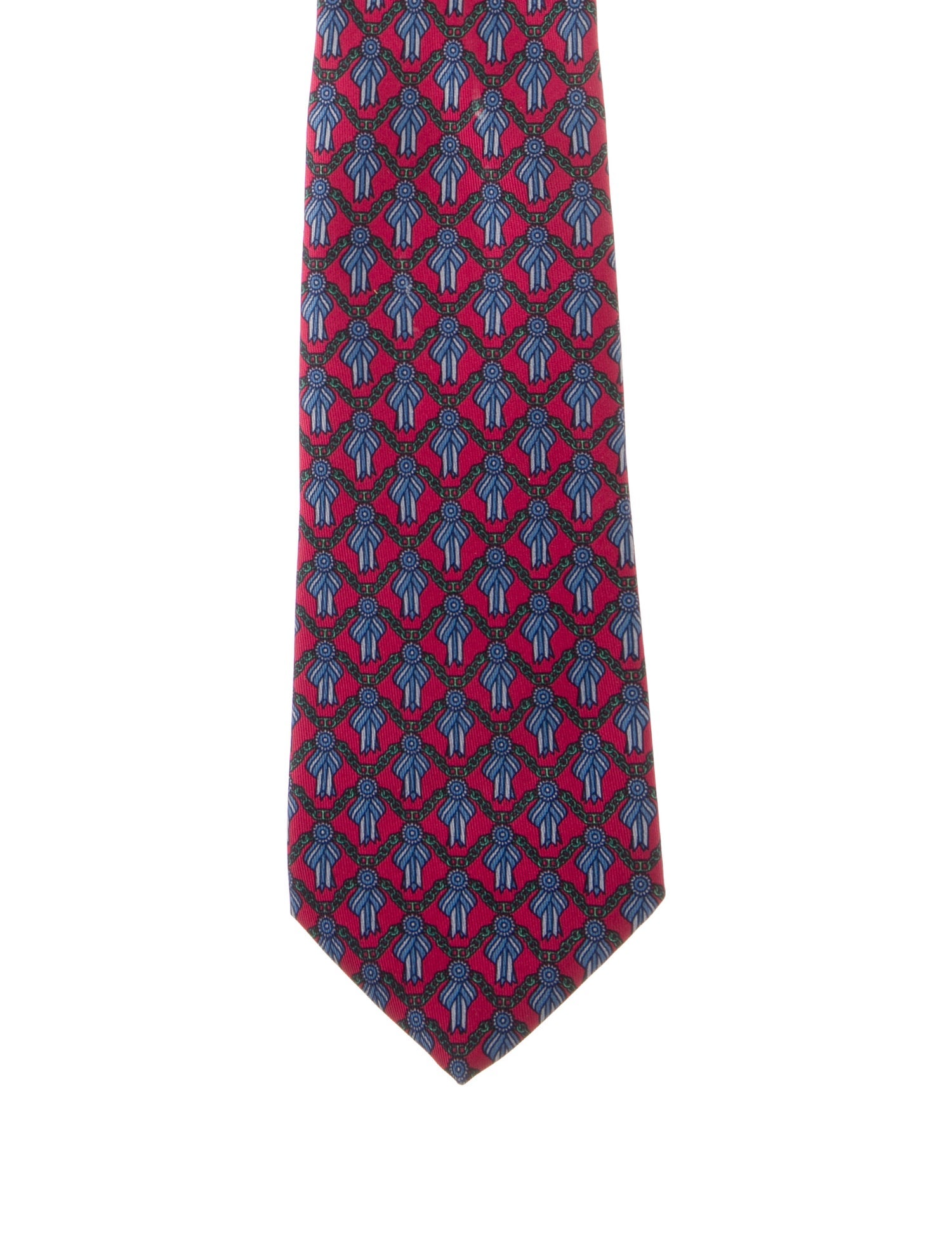 Hermès Silk Abstract Print Tie