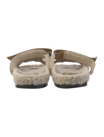 Hermès Chypre Suede Slides