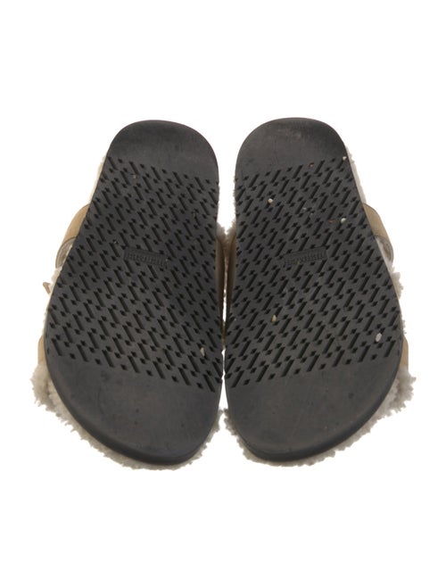 Hermès Chypre Suede Slides
