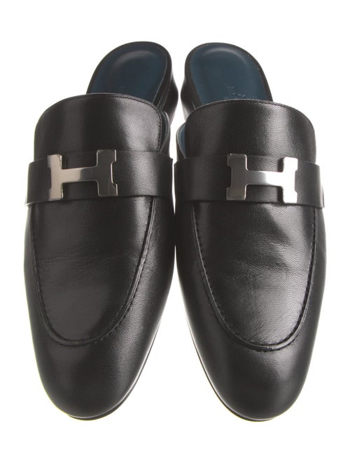 Hermès Trocadero Leather Mules