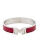 Hermès Clic H Enamel Bangle Bracelet