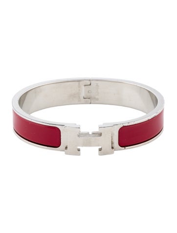 Hermès Bangle Clic H Enamel Bracelet