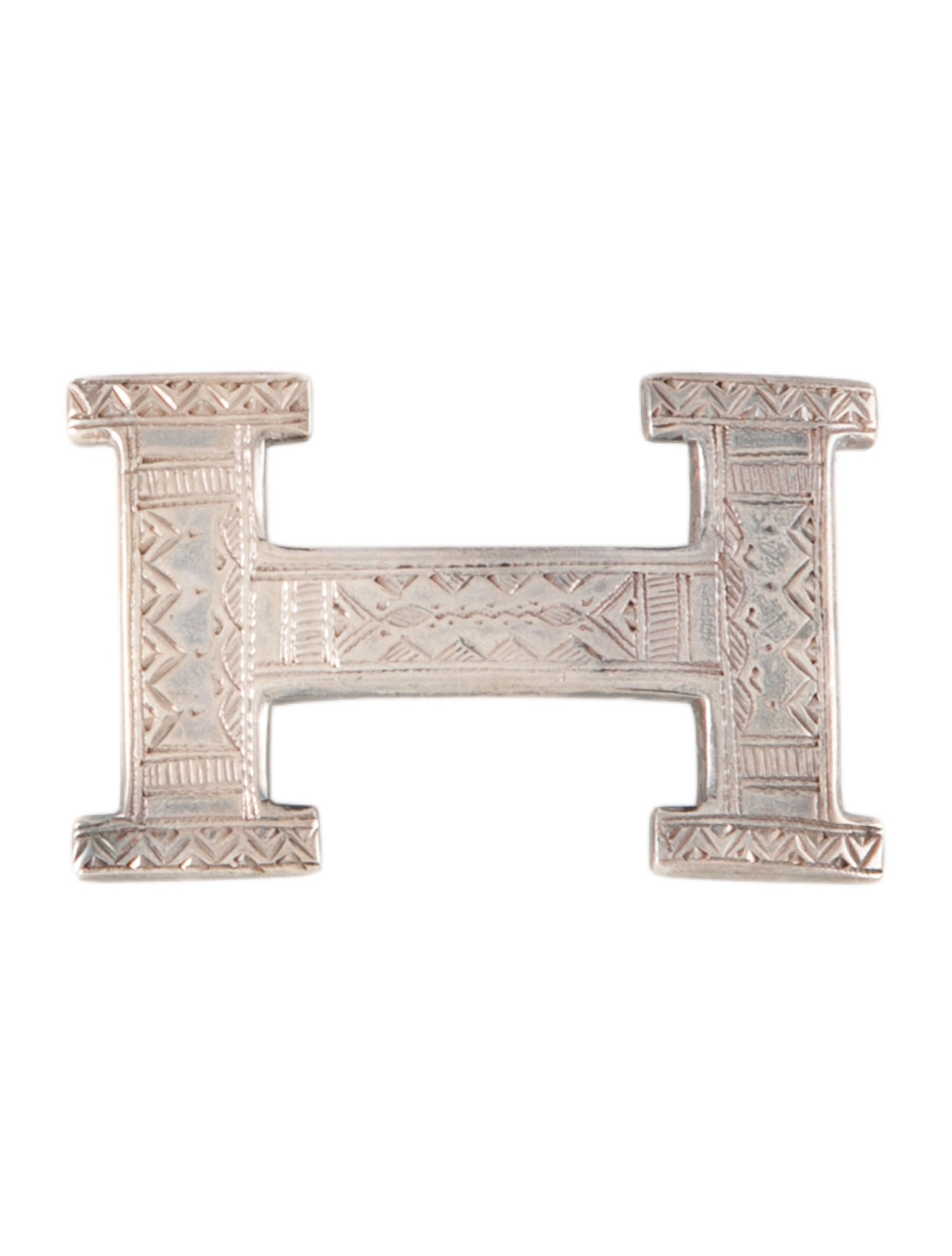 Hermès Touareg H 32mm Belt Buckle