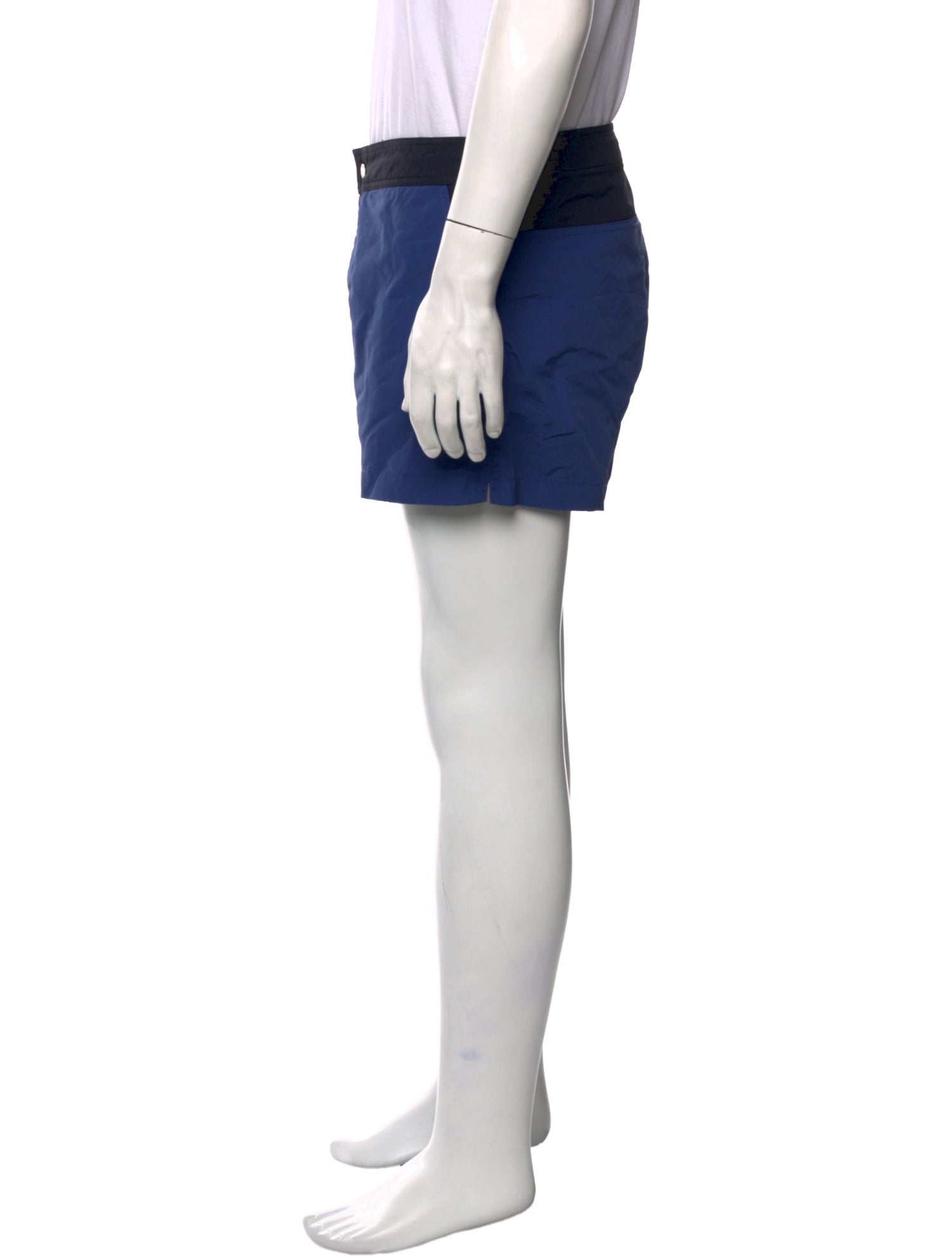 Hermès Embroidered Accent Swim Trunks