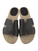 Hermès Antigua Leather Slides