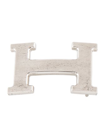 Hermès Reversible Metal H Buckle