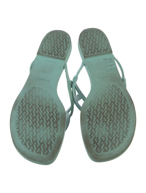 Hermès Egerie Chaîne d'Ancre Insignia Flip Flops