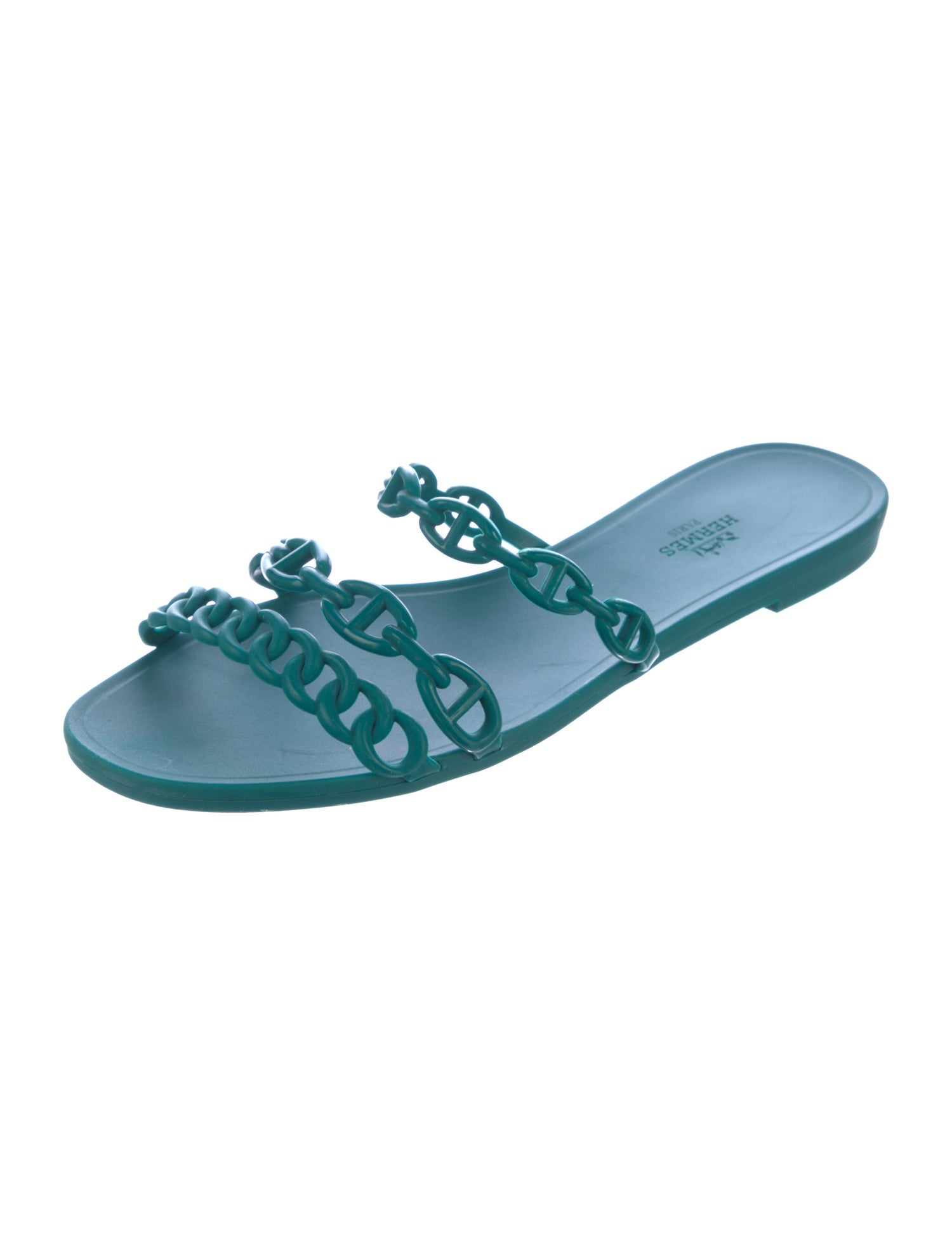 Hermès Rivage Chaîne d'Ancre Insignia Slides