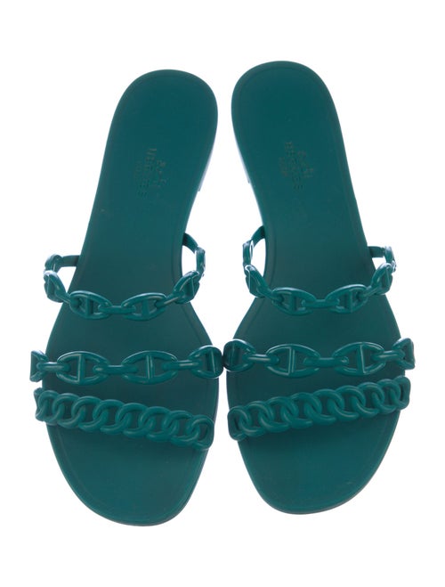 Hermès Rivage Chaîne d'Ancre Insignia Slides