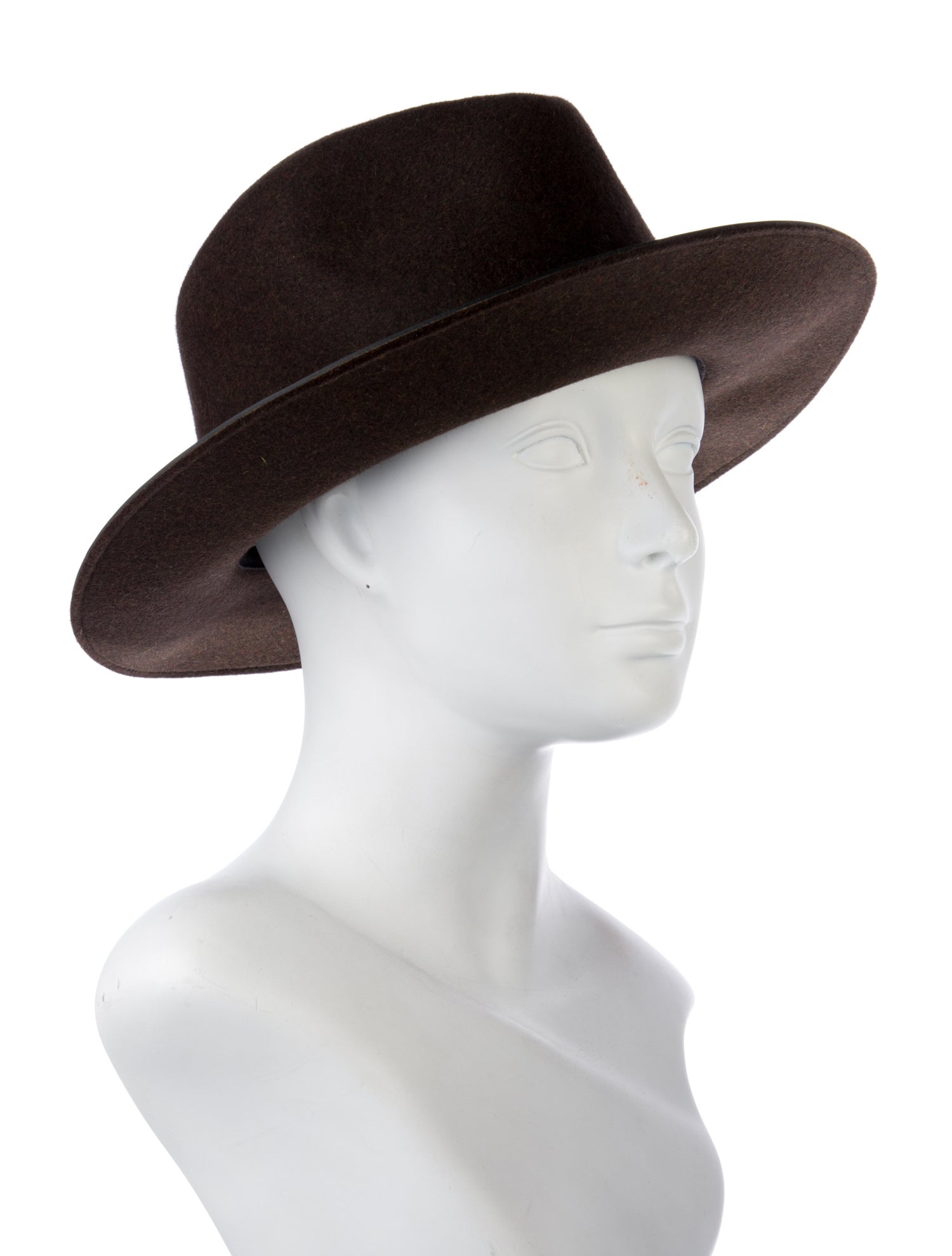 Hermès Beaubourg Felt & Vache Hunter Fedora w/ Tags