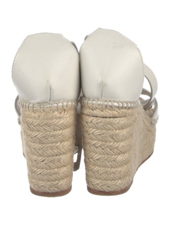 Hermès Tivoli Leather Espadrilles