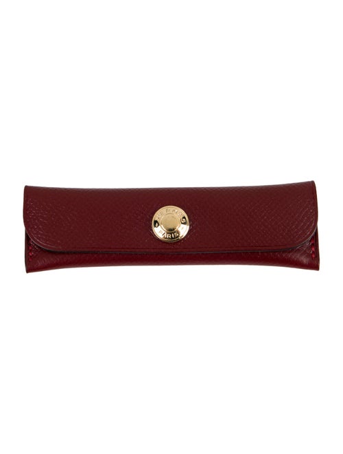 Hermès pattern comb with case