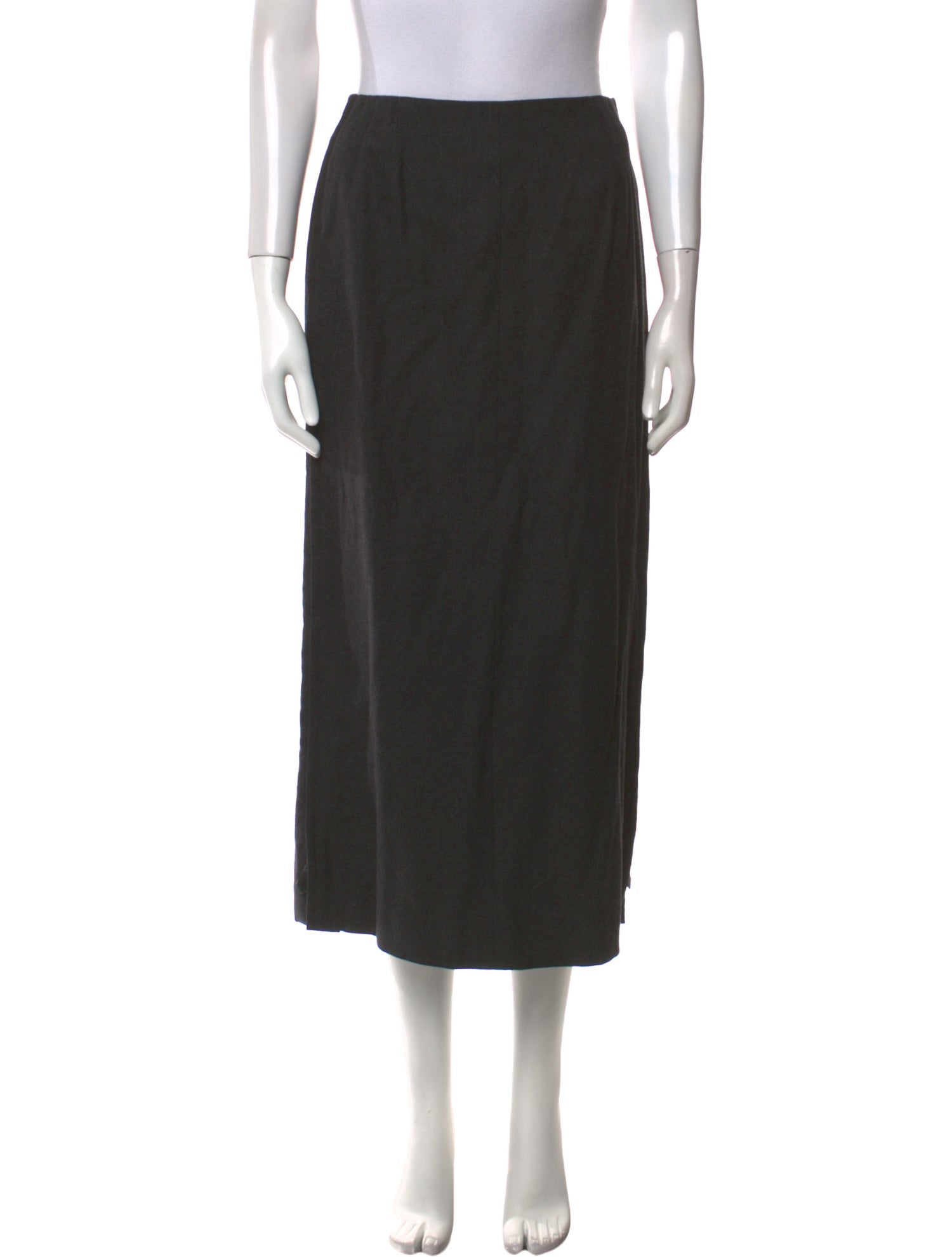 Hermès Silk Midi Length Skirt