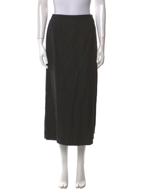 Hermès Silk Midi Length Skirt
