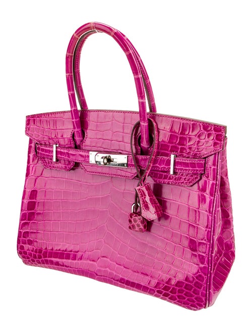 Hermès Shiny Niloticus Crocodile Birkin 30