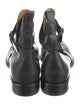 Hermès Leather Moto Boots