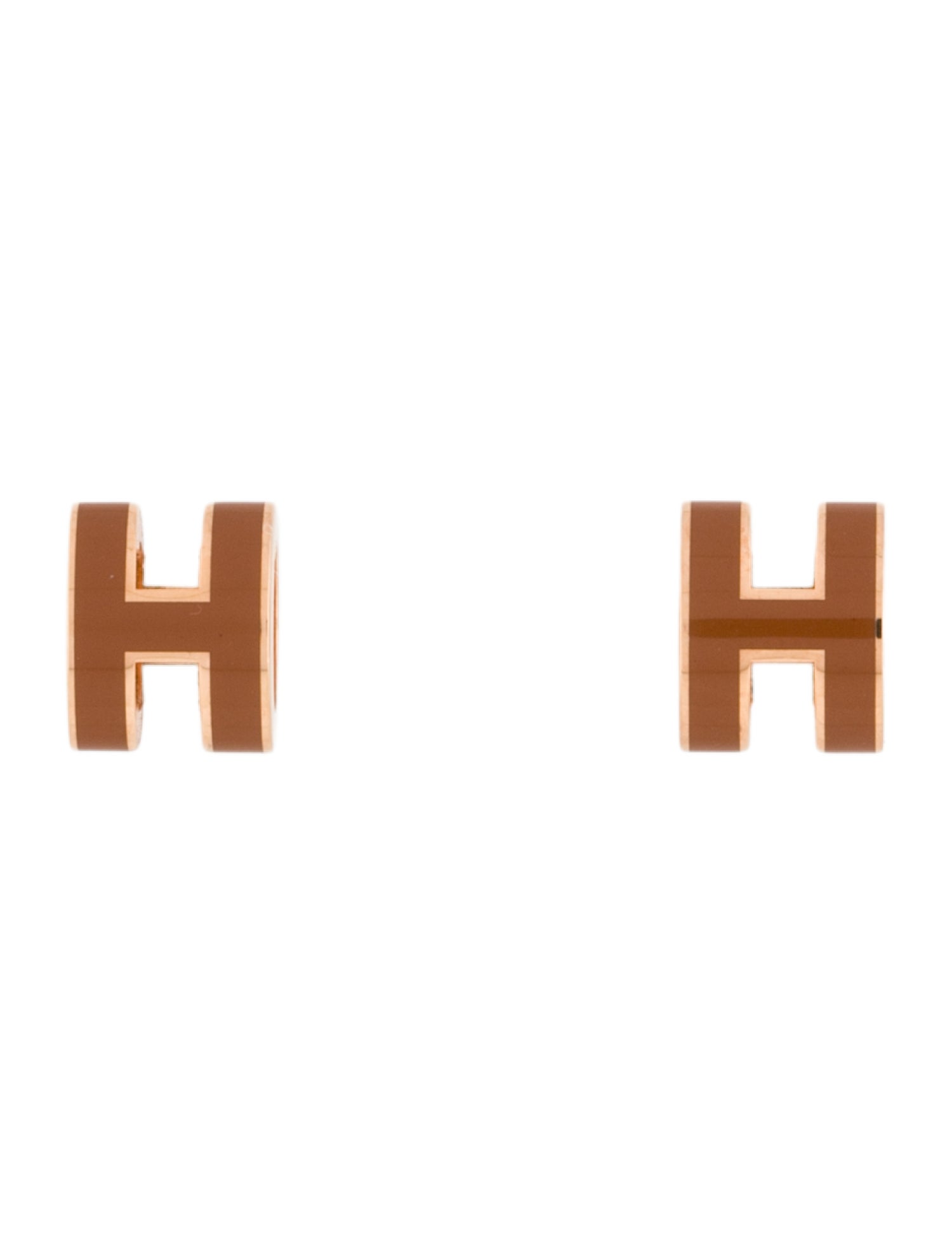 Hermès Mini Pop H Stud Earrings
